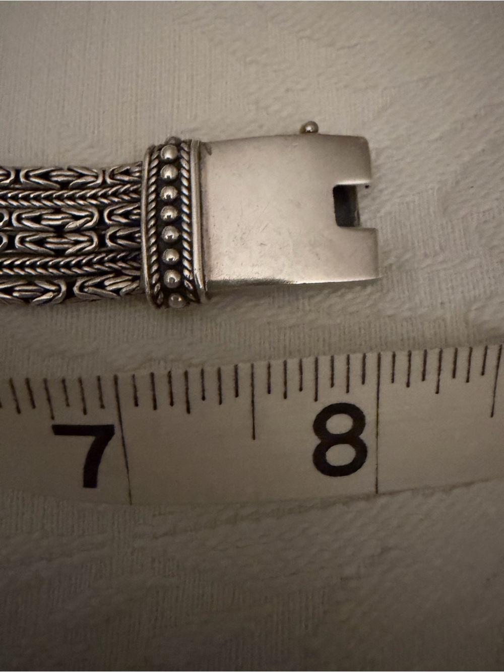 Silpada Sterling Silver Multi-Strand Byzantine Bracelet - Picture 3 of 8
